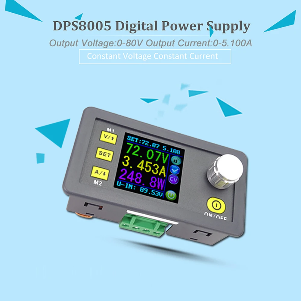 

RD DPS8005-USB-BT LCD Digital Programmable Constant Voltage Current Step-down Power Supply Module Voltmeter