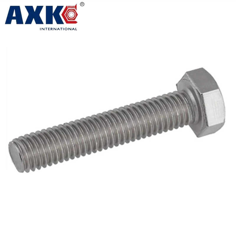 AXK 3/16 24 1/4 20 дюймов Длина 304 Нержавеющая сталь SS Америка нам UNC крупная резьба Винт