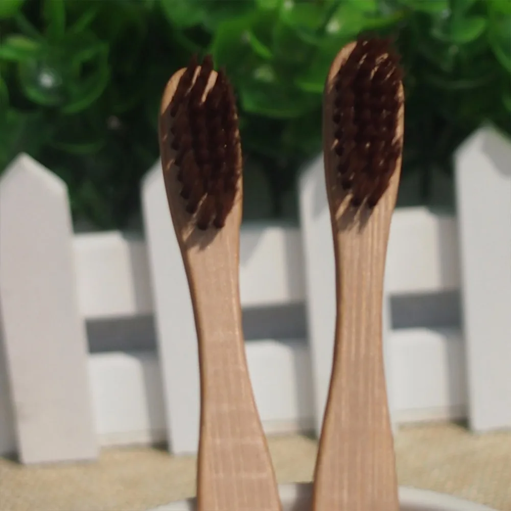

DR.PERFECT Free Shipping 2PCS/lot Bamboo Brush Eco Environmental Toothbrush Oral Care Adult Super BPA Free Nylon Bristle