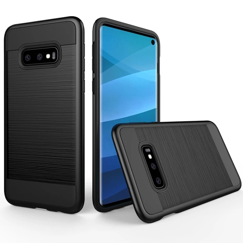 

HAWEEL Brushed Texture PC + TPU Protective Case for Galaxy S10 Lite