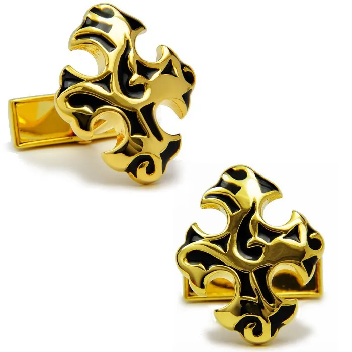 Высококачественные металлические + гальванические перекрестные золотистые