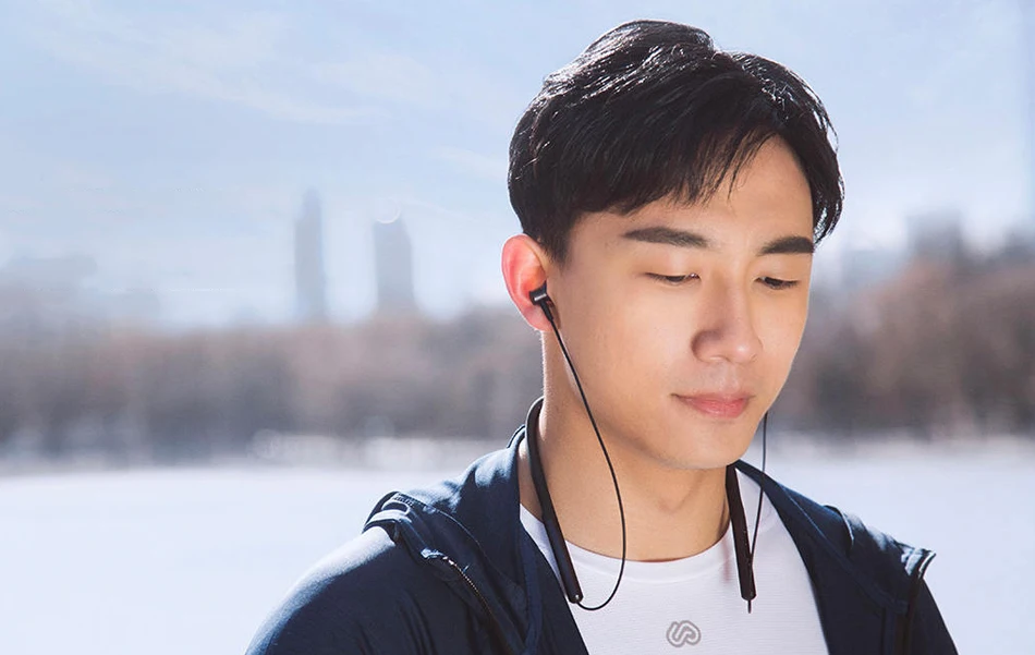 Оригинальные Bluetooth наушники Xiaomi, спортивные беспроводные Bluetooth наушники с микрофоном, двойные динамические наушники, наушники
