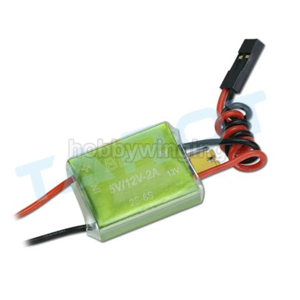 Таро UBEC 12V/5V Swithcable BEC модуль питания 2-6S зеленый металлический корпус FPV | Игрушки и