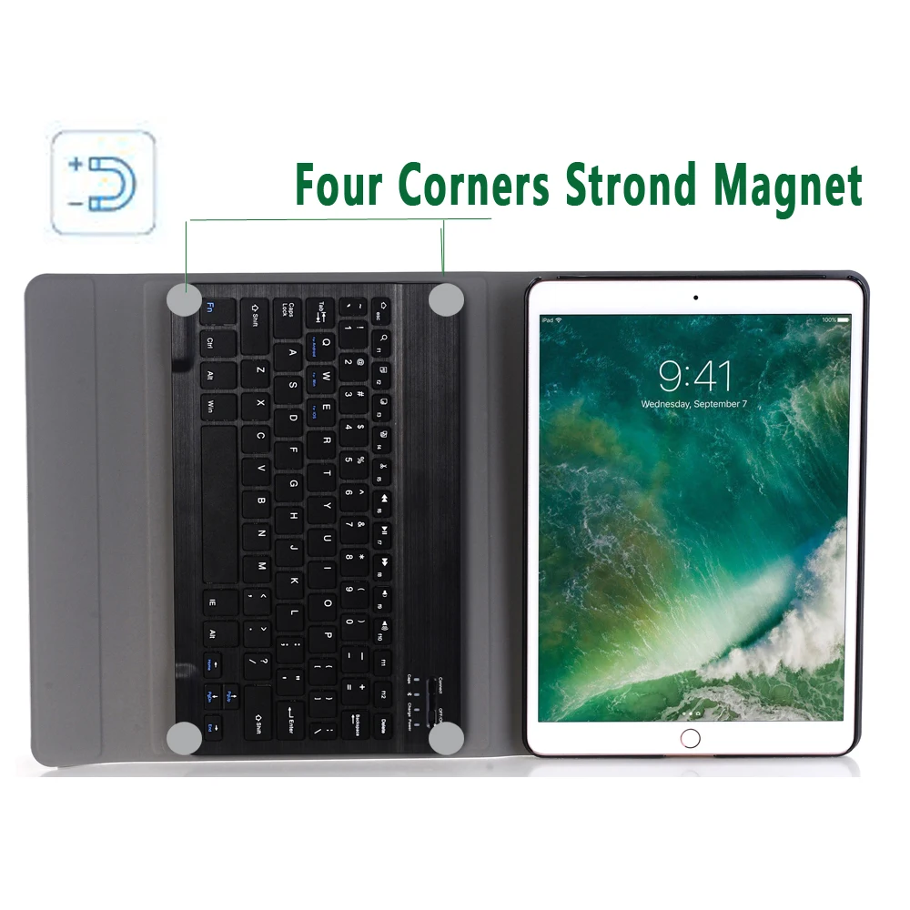 Чехол для клавиатуры Apple iPad Air 2019 3 10 5 A2152 A2153 A2154 A2123 Pro A1701 A1709 чехол | Компьютеры и