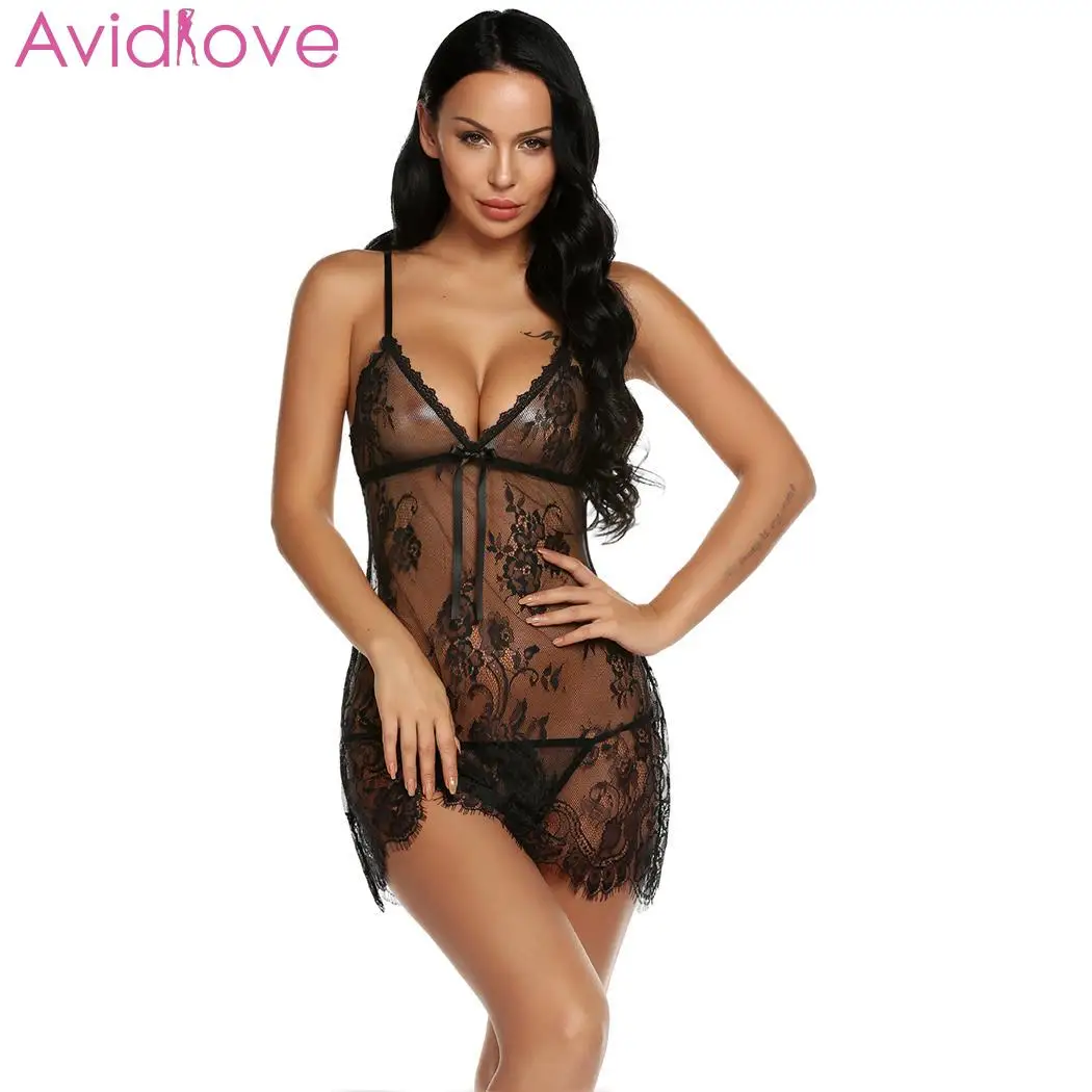 Avidlove женское нижнее белье сексуальное Горячее Эротическое ночное костюмы