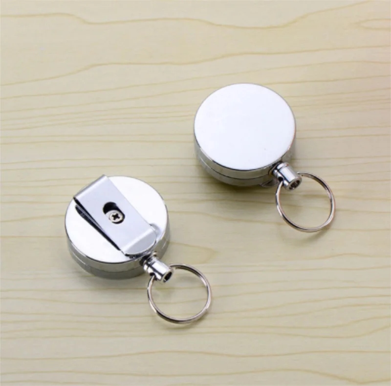 Высокопрочный стальной проволочный брелок для ключей в виде троса металлическая