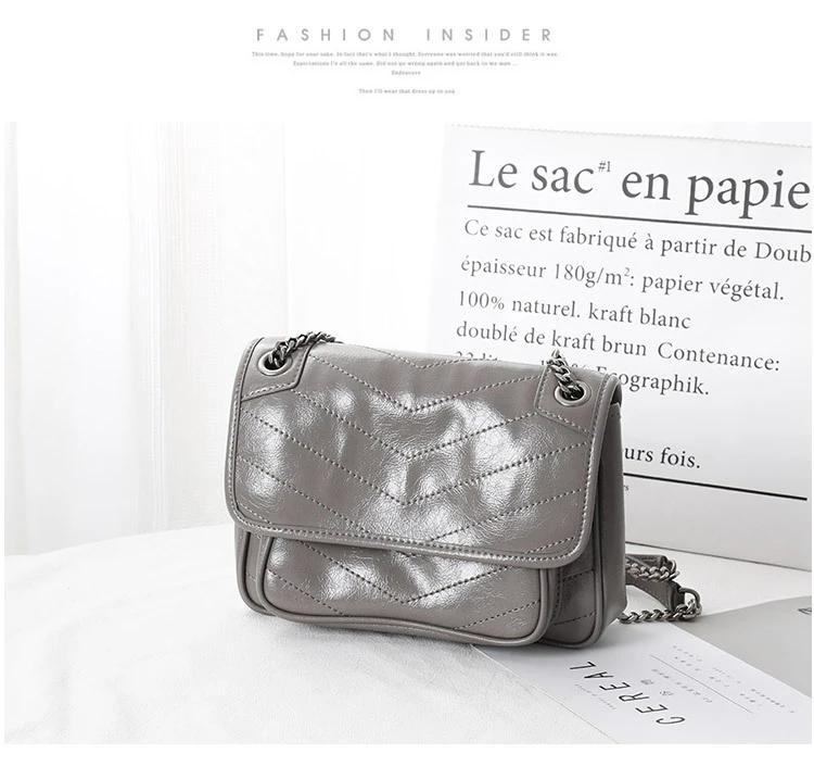 

Luxury Classical Black Chains Women Bag Brand Diamond Lattice Cowhide Genuine Leather Handbag Lady Shoulder Crossbody Bag