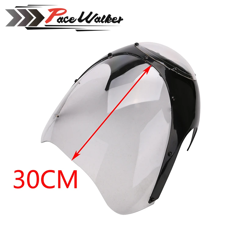 Черный 5 3/4 &quotКафе Racer фара обтекатель для Спортстер 883 1200 dyna|headlight fairing|cafe racer fairingcafe