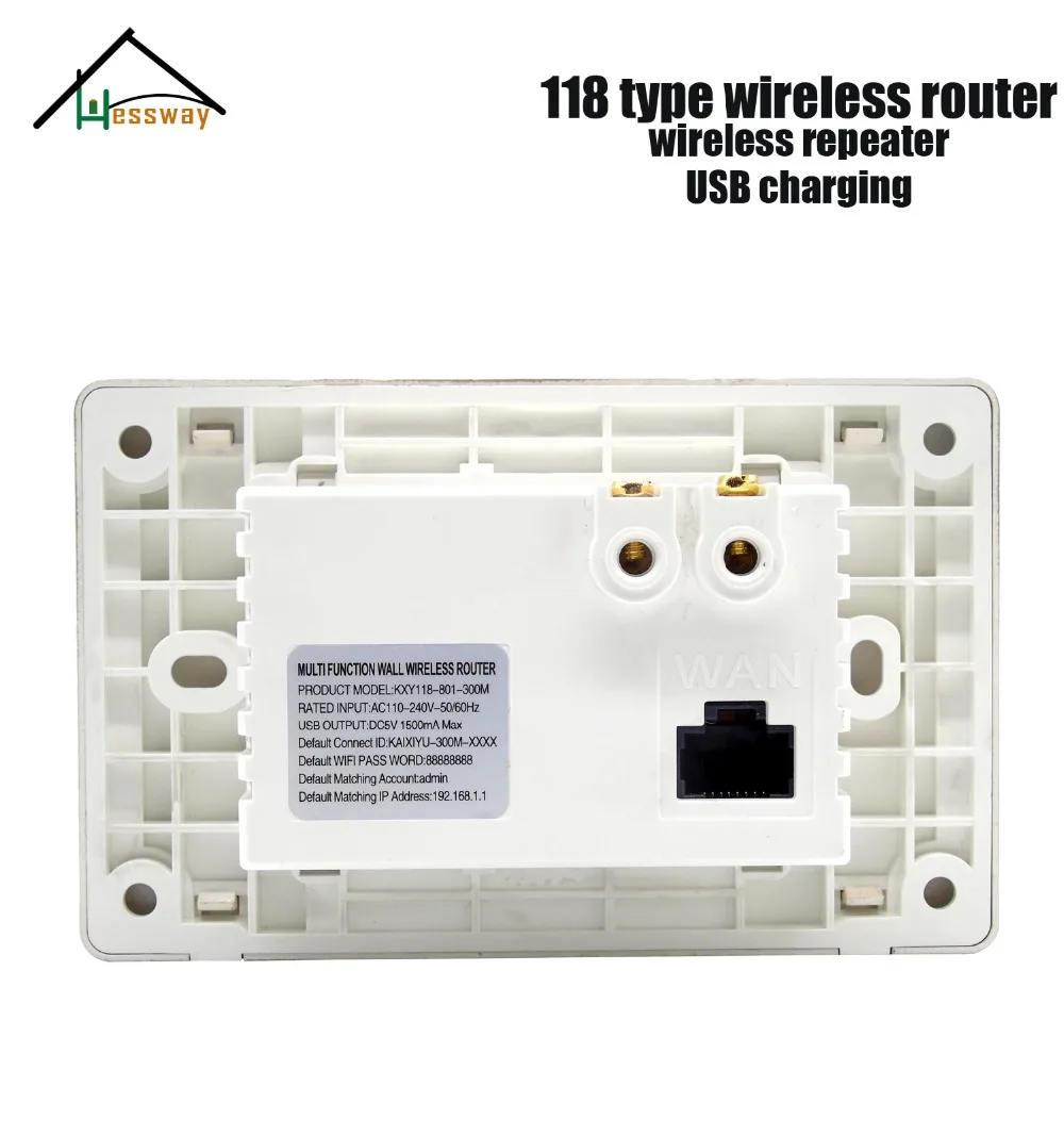 HESSWAY двойная антенна настенный беспроводной маршрутизатор AP беспроводная Wi Fi USB