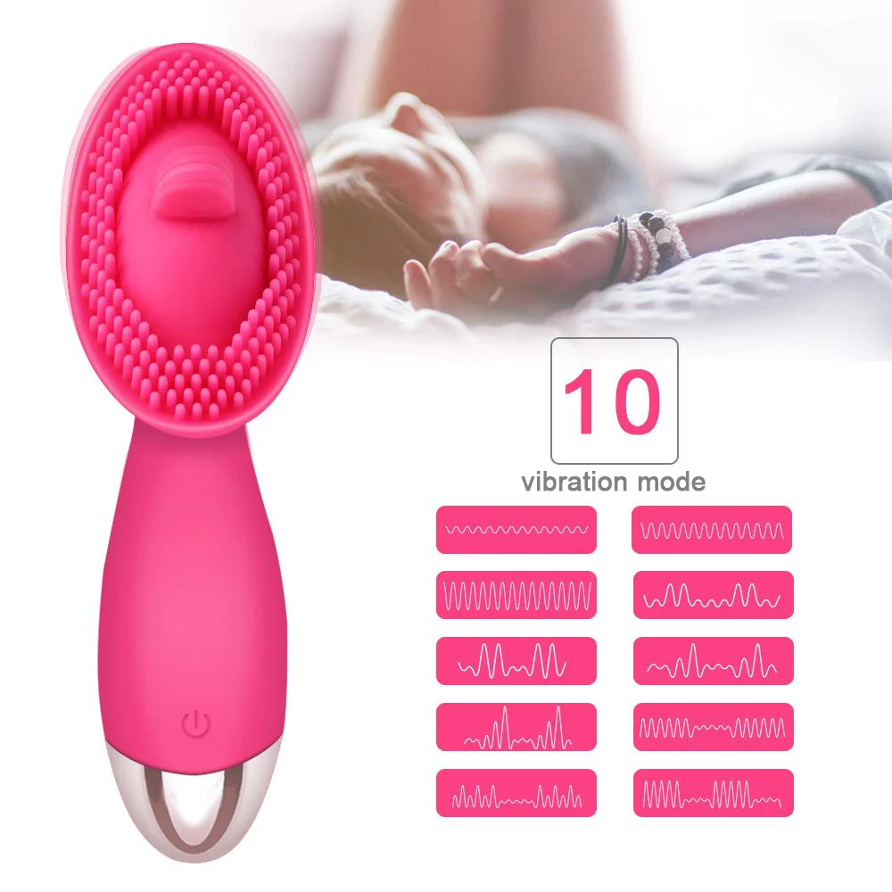 Вибраторы для вылизывания языка секс игрушка взрослых женщин 10 скоростей соска