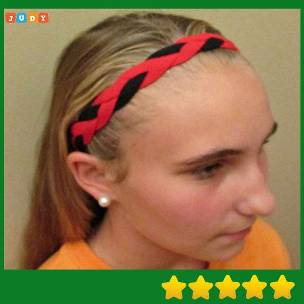 Мини плетеная повязка на голову спортивная для бейсбола и софтбола тянущиеся