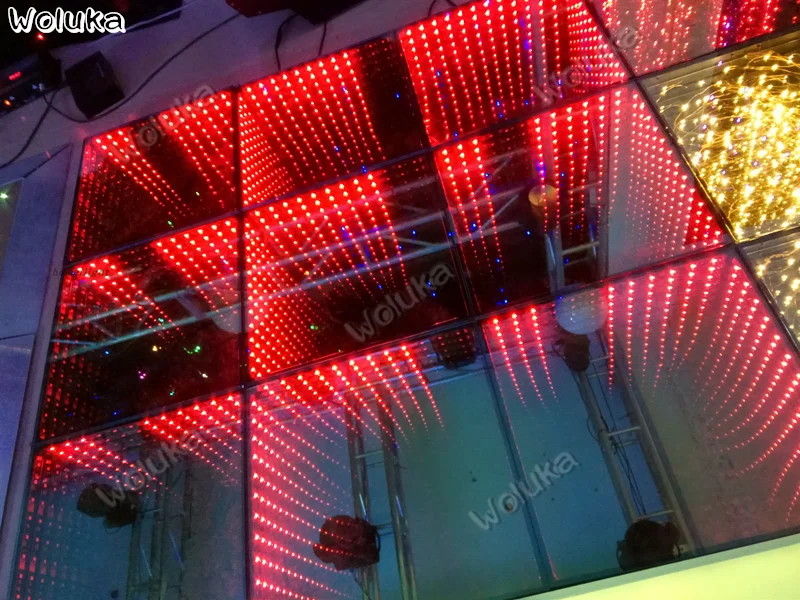 50 см 3D зеркальный танцпол маленький прозрачный Бар Паб KTV сценический