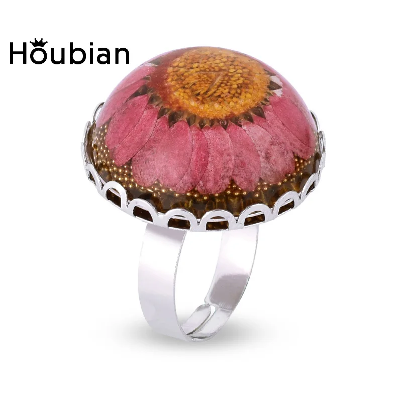 Кольцо от солнца из натуральной смолы ручной работы ювелирное изделие в виде