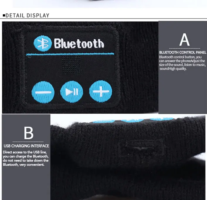 Vapeonly беспроводные Bluetooth наушники вязание музыка оголовье гарнитура ж/микрофон для iphone7 8 Бег Йога тренажерный зал сна спортивные наушники