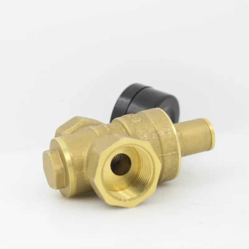DN25 Brass Water Pressure Reducing Valve 1&quot Adjustable Valves With Gauge Meter Relief | Обустройство дома
