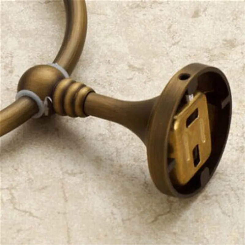 Архаизмы полотенце кольцо Все Медь Ванная кулон сельских повесить для ванной