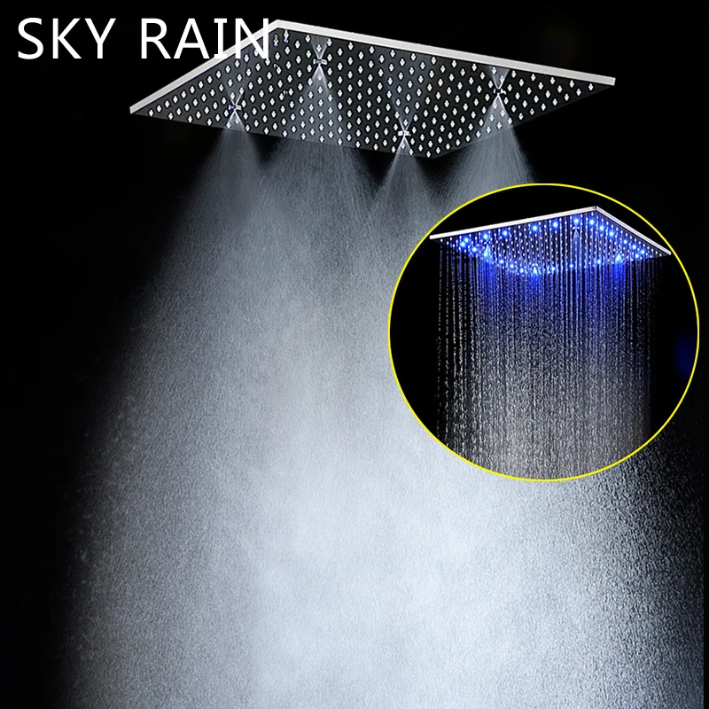 Насадка для душа SKY RAIN 304 SUS со светодиодной подсветкой 2 режима|Душевые насадки| |