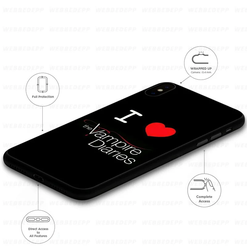 Дневники вампира Stefan мягкий чехол для Huawei Mate Honor 20 6A 7A 7C 7X 8 9 9X 10 View Lite Pro 30 |