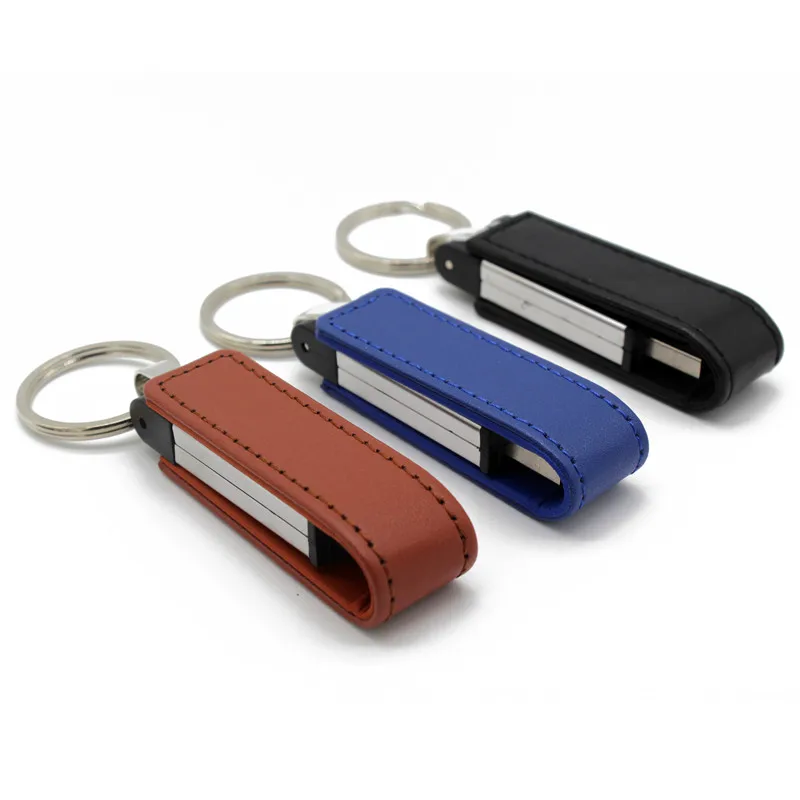 TEXT ME кожаная модель коричневый черный синий красный usb 2 0 64 ГБ USB флеш накопитель 4 8