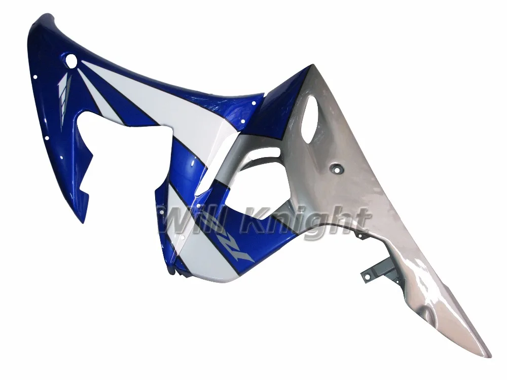 Впрыска Кузов Обтекателя Комплект для Yahama YZF R6 YZF600 2003 2004 Глянцевый Голубой