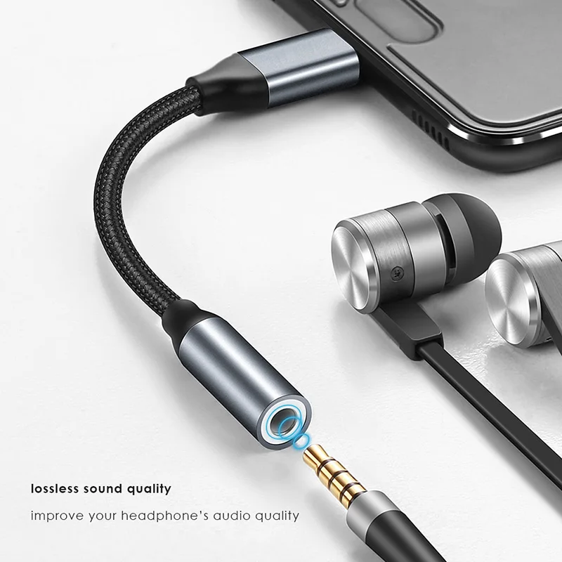 USB Type C до 3 5 мм разъем для наушников AUX аудио кабель адаптер Xiaomi Huawei honor