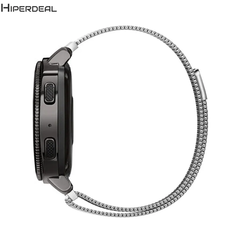 HIPERDEAL петля сетка из нержавеющей стали Металл для samsung gear Sport S4 Миланская 4 9 &quot 8