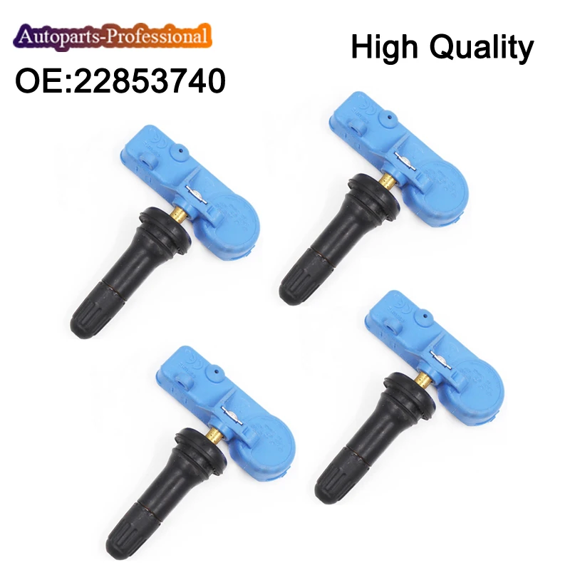 

4 PCS TPMS Tire Pressure Sensor 22853740 13581561 433MHZ For Opel /Mokka /Antara /GMC/Chevy /Cadillac /Buick car accessories