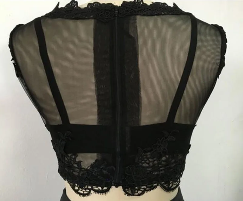 Robe De Soiree, комплект из двух предметов, платья для выпускного вечера, сексуальный черный топ, кружевные длинные платья для выпускного вечера, длина до пола, свадебное платье, vestido de festa