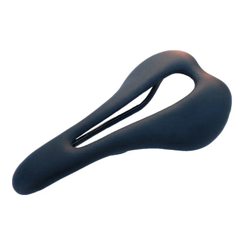 Седло для велосипеда из углеродистой кожи красное белое черное 3K Размер 275x147