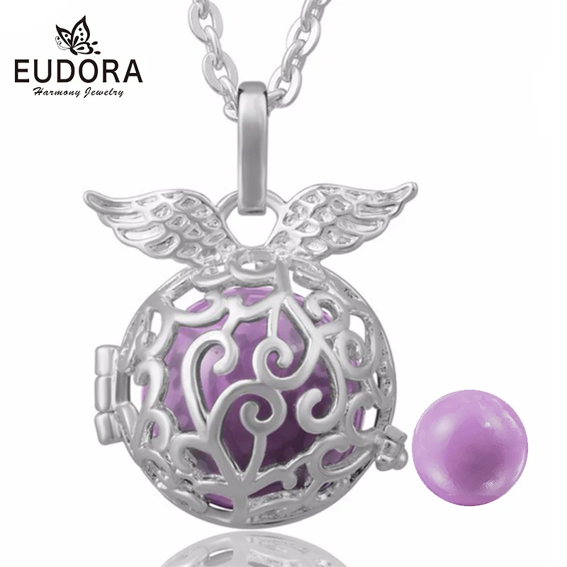 Медная подвеска EUDORA K106N18 в виде крыла абонента 18 мм|mexican bola|angel callermexican bola necklace |