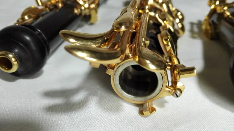 Отличный полуавтоматический позолоченный гобой из эбенового дерева|oboe keys|wooden