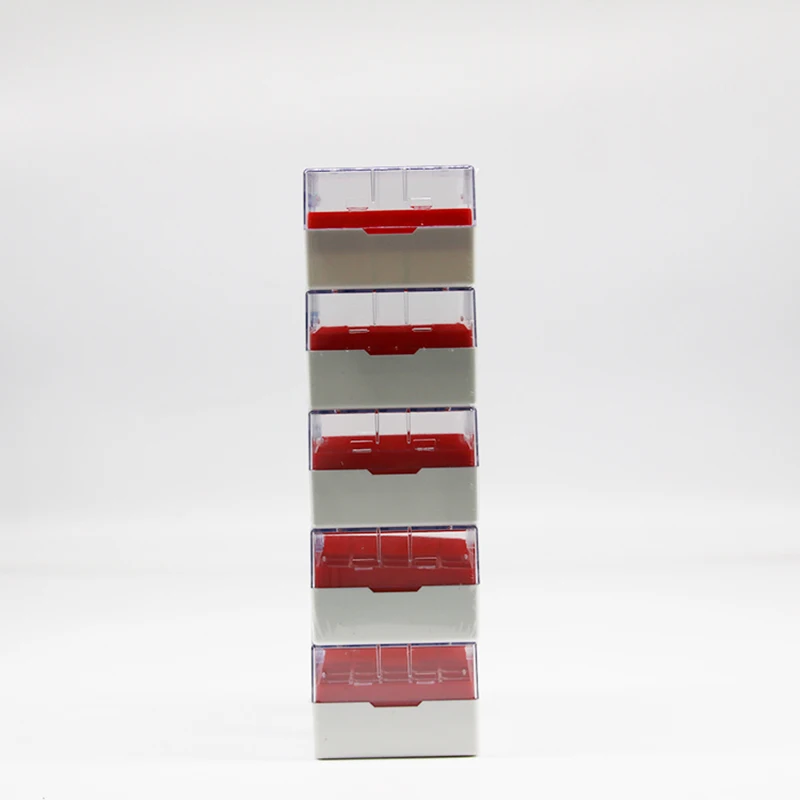 

5 Pieces Laboratory PC Material 1.8ml/2ml 25 Well Cryovial Stand Cryo Tube Box