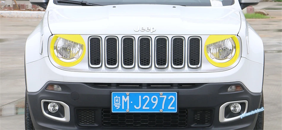 2 шт. передние фары для Jeep Renegade 2015 2016 2017 2018 2019 / ABS | Автомобили и мотоциклы