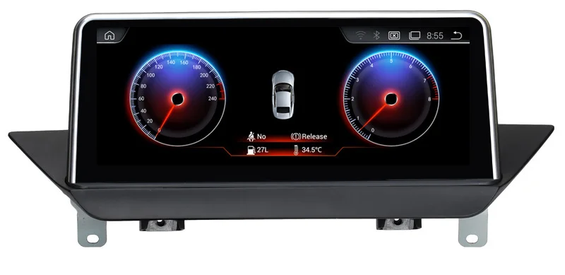 ID6 стиль 10 25 &quotчетырехъядерный Android 7 1 автомобильный DVD для BMW X1 E84 2010 2015 с Bluetooth 16 Гб