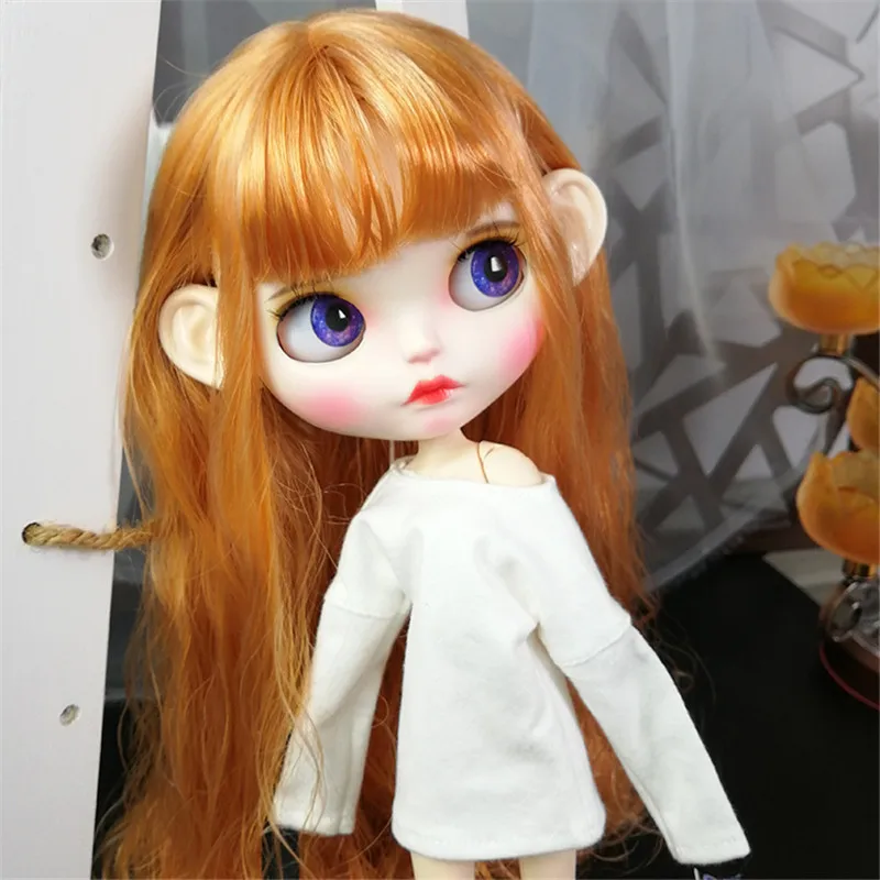 Принцесса 30 см 1/6 BJD куклы Модель с длинными желтыми волосами высокое качество водонепроницаемый Blyth подвижное тело шарнир куклы горячие рождественские игрушки
