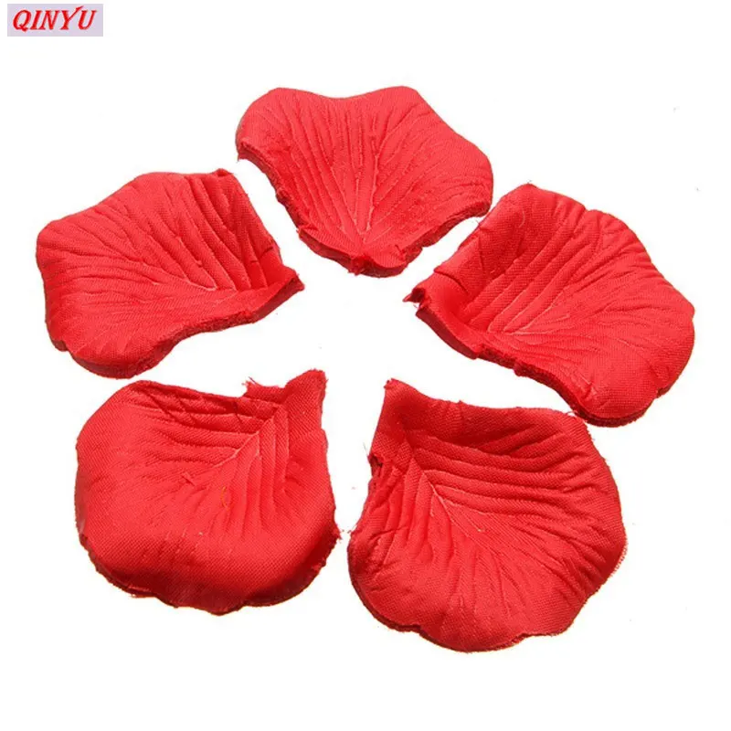 1000 шт. искусственные лепестки свадебный цветок роз Свадебные декор для вечерние