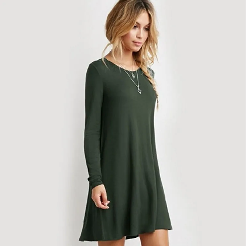 2017 плюс Размеры упругой платье зимние платья осенние женские с длинным рукавом