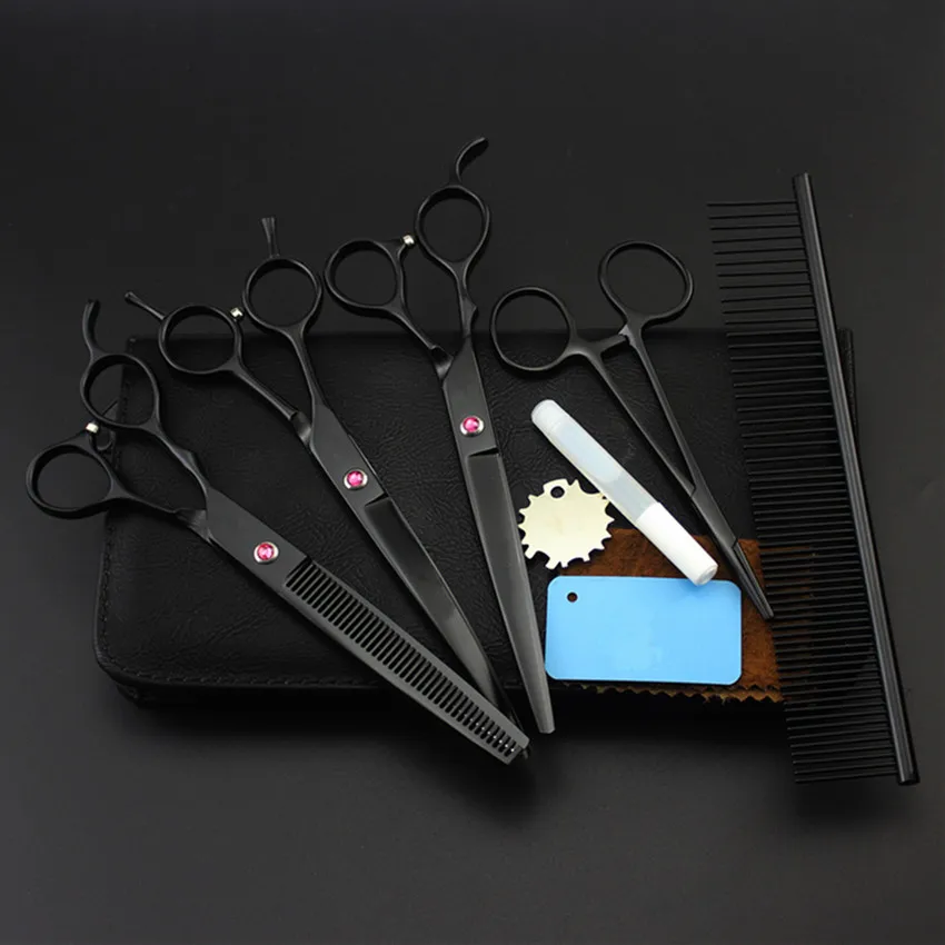 5 комплектов профессиональные ножницы для стрижки домашних питомцев 7 дюймов |