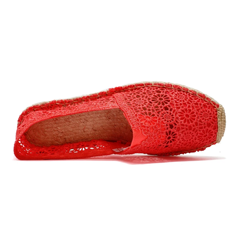 Espadrilles Fishman/летние женские лоферы спортивная Женская кружевная Свадебная обувь