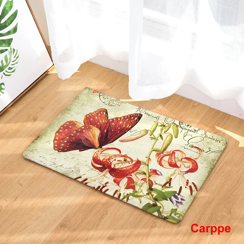 Придверные коврики с принтом бабочки для кухни ванной 40X60or50x80cm|printed mat|doormat carpetmat