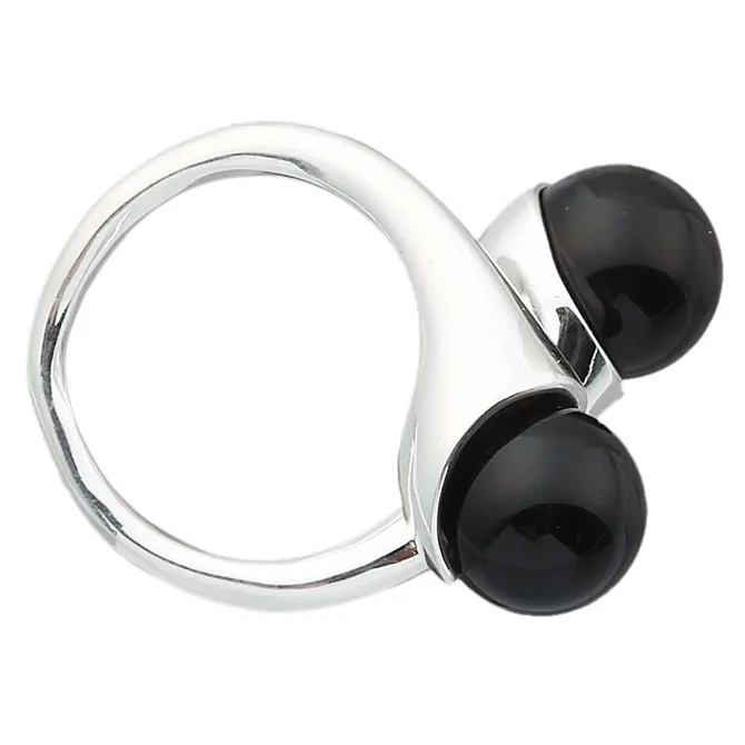 Роскошные для девочек кольцо благородной дамы ручной работы 925 проба 9 мм