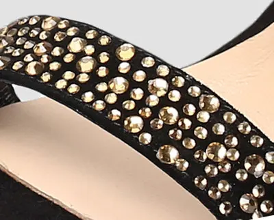 Женские босоножки на высоком каблуке Летние кожаные туфли лодочки тонком