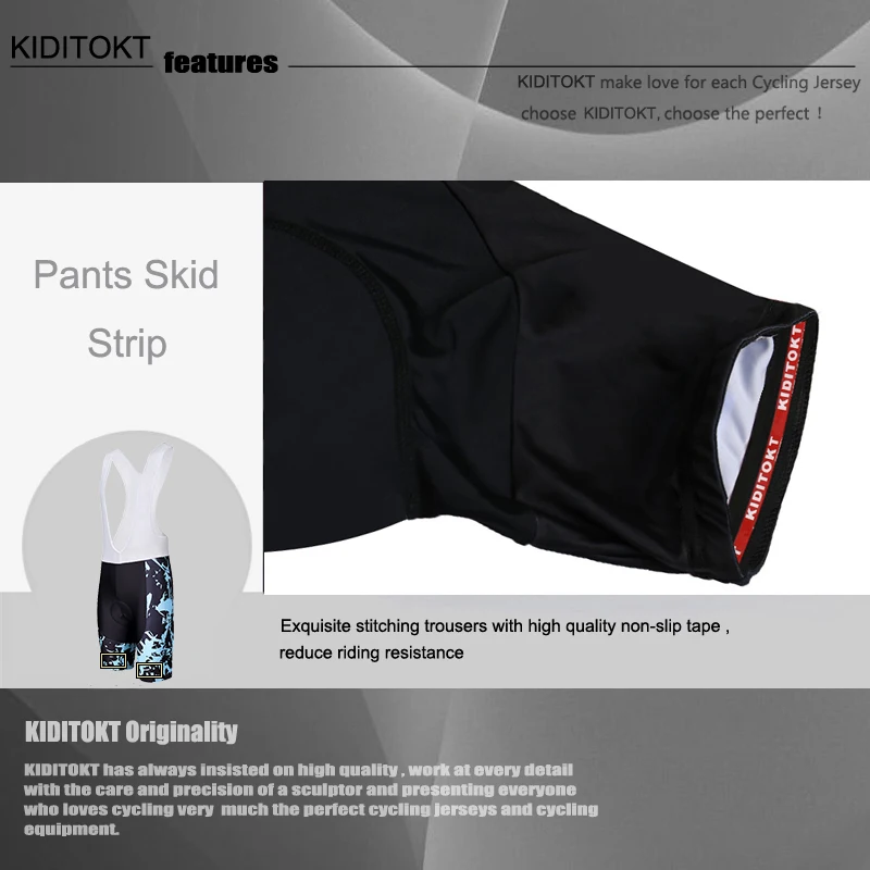 

KIDITOKT 2020 Pro Summer Downhill Quick-Dry Cycling Shorts Shockproof Bicycle Shorts Cycling Tight With 3D Padded Gel For Men