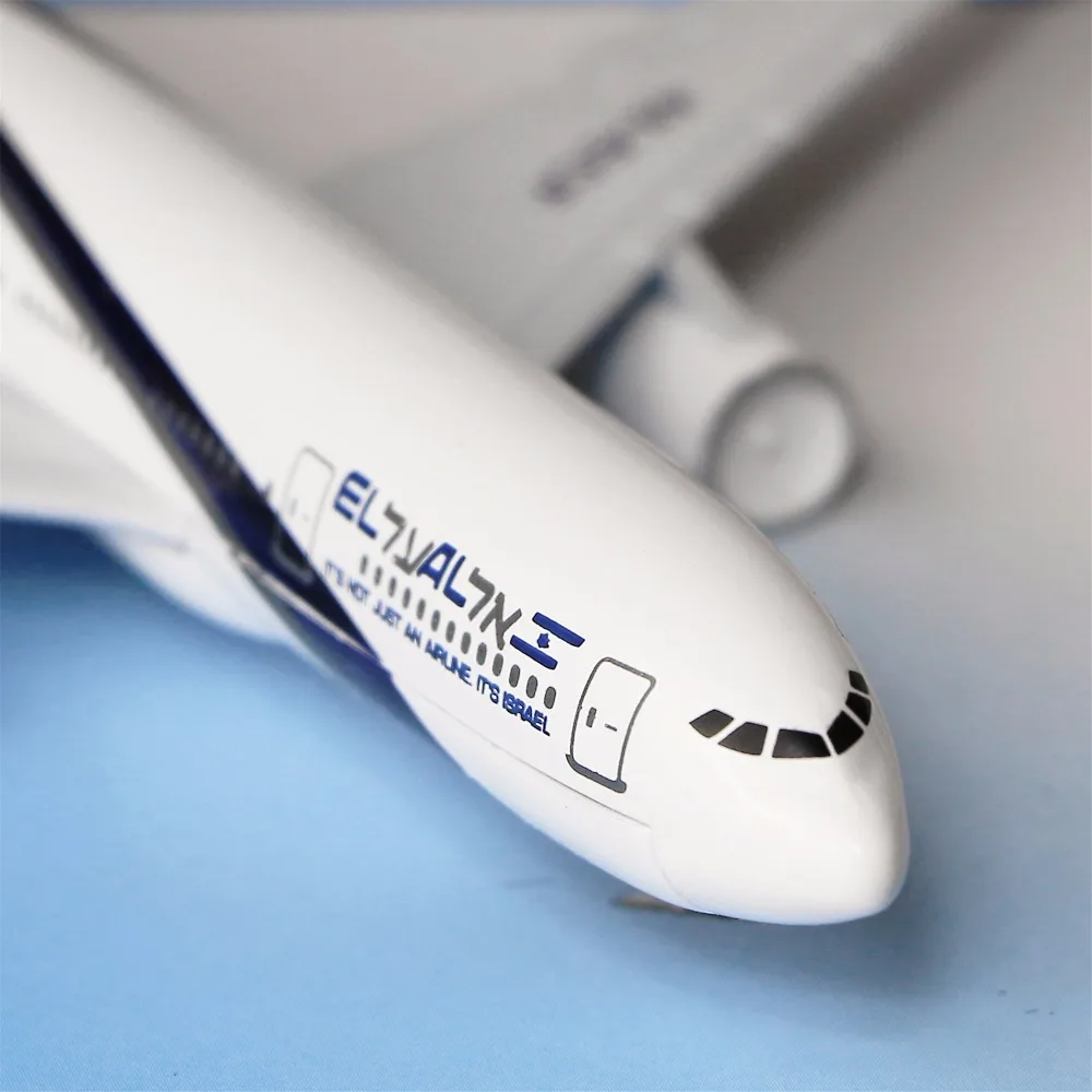 EL AL Israel Airlines Boeing 777 16 см металлические модели самолетов детские подарочные на день