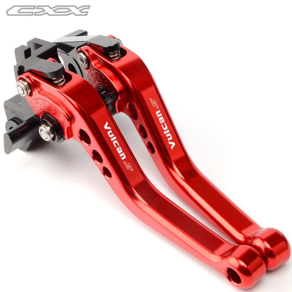 Короткие сцепления Тормозные ручки CNC регулируемые для KAWASAKI VULCAN S 650 2015 2016 2017 2018