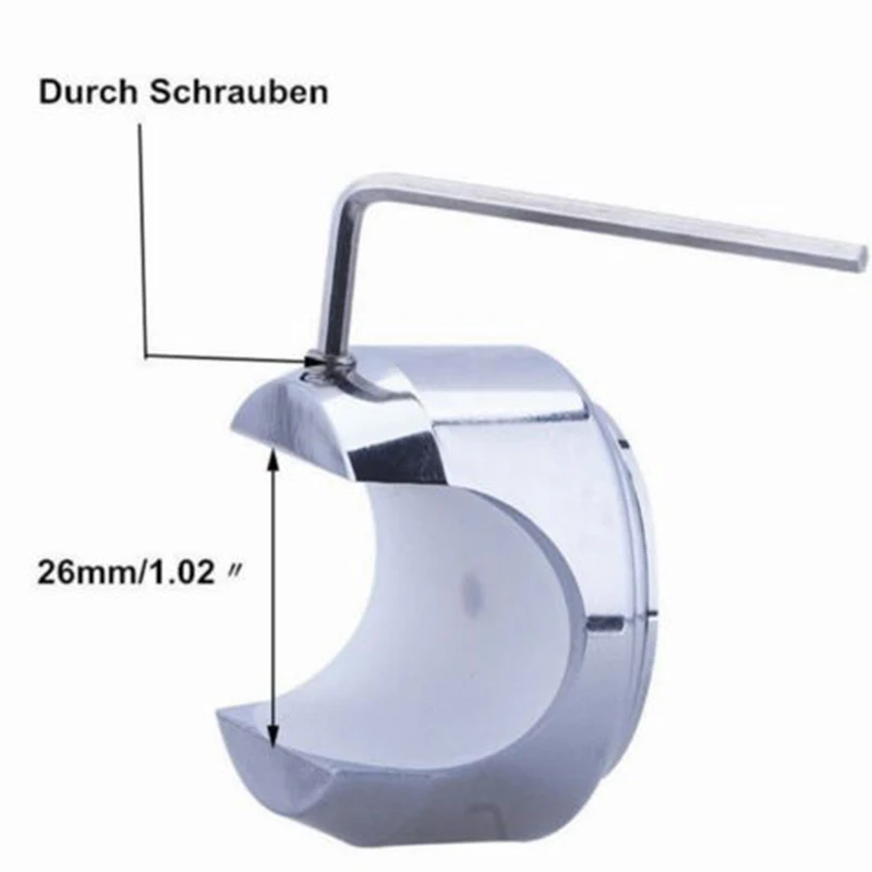 Мотоциклетные часы из алюминиевого сплава с циферблатом и термометром 7/8 &quotдо