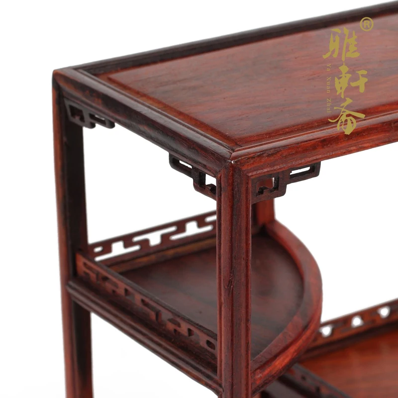 A] Fang Mingqing crafts красное дерево мебель галерея студийная модель миниатюрная чайный