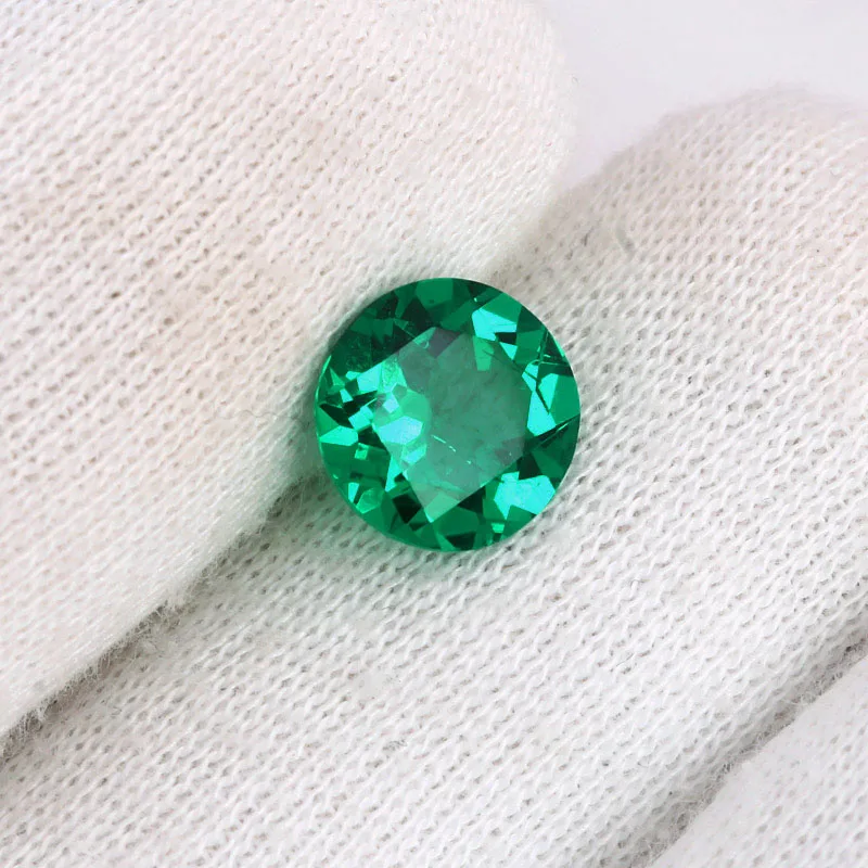 Необычный драгоценный камень CSJ Lab круглый вырез для кольца ювелирные