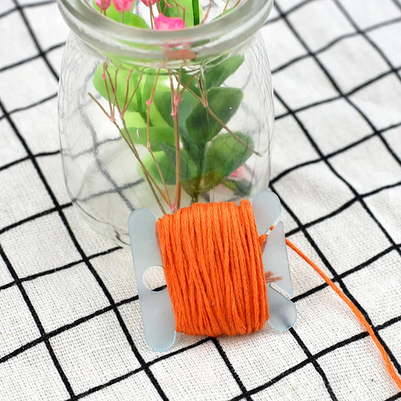 20/100pcs Sewing Thread Stand Winding Plate Board Cross Stitch Accessories Bobbin Embroidery Holder Tools | Дом и сад
