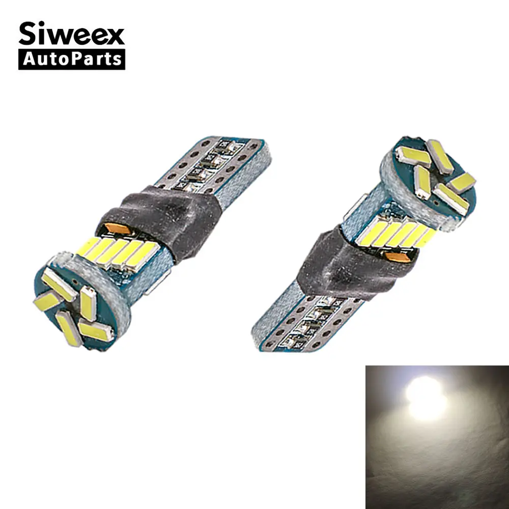 2 шт. T10 4014 15 SMD светодиодный светильник W5W 94 168 автомобильный индикатор s лампа для